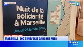 Marseille: 600 bénévoles mobilisés pour la Nuit de la solidarité