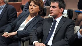 Martine Aubry, souvent critique envers Manuel Valls, n'a pu empêché la défaite des socialistes dans le Nord. 