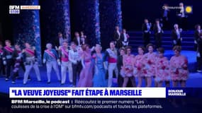 Marseille: l'opérette "La veuve joyeuse" en représentation