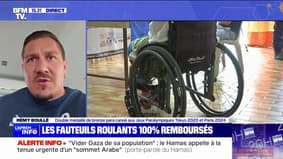 Remboursement complet des fauteuils roulants: "Nous sommes très satisfaits"salue Rémy Boulé, médaillé de bronze paralympique double en canoë