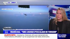 "Ce n'est pas surprenant": Marion Maréchal réagit à "l'action agressive" d'un avion russe contre un drone français dénoncée par Sébastien Lecornu