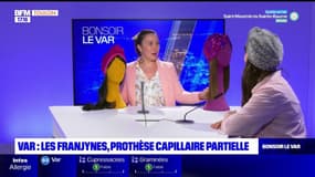 Var: les Franjynes, prothèse capillaire partielle