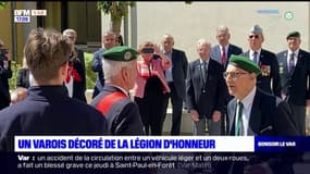 Un ancien combattant varois décoré de la Légion d'honneur