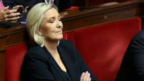 Marine Le Pen à l'Assemblée nationale à Paris le 4 décembre 2024.