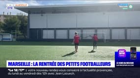Marseille: la rentrée des petits footballeurs