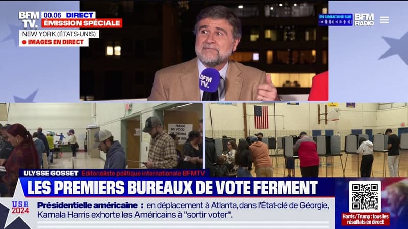 Élections américaines: les premiers bureaux de vote ont fermé leurs portes