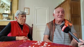 Monique et Raymond, couple rescapé du drame de Puisseguin