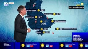 Météo Rhône: encore un grand soleil ce samedi, jusqu'à 32°C à Lyon
