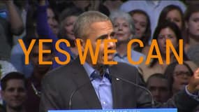 "Yes, we can". Obama ovationné pour son retour en politique