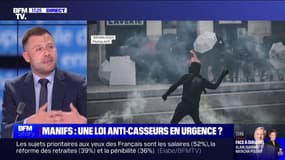 Loi anti-casseurs: "Le manifestant violent pourrait venir pointer dans son commissariat de résidence" juge Ian Boucard (LR)
