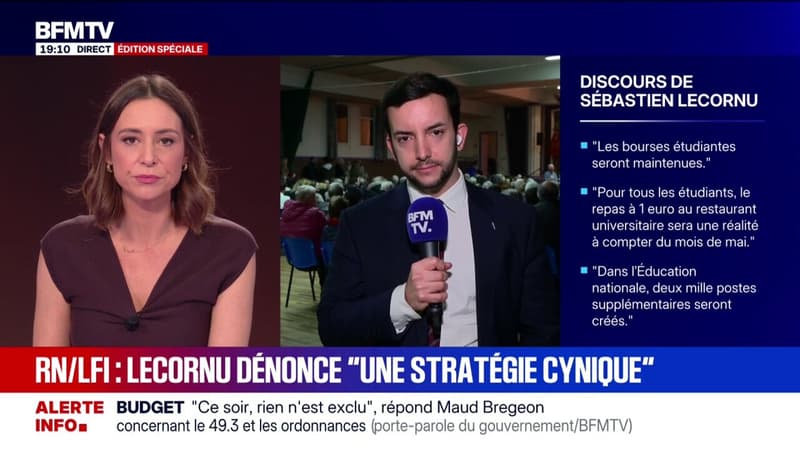 "Le Premier ministre ment" dénonce Jean-Philippe Tanguy, député RN de la Somme