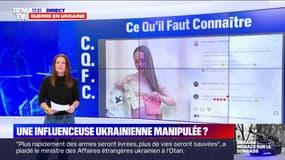 Une influenceuse ukrainienne est-elle manipulée par la Russie?