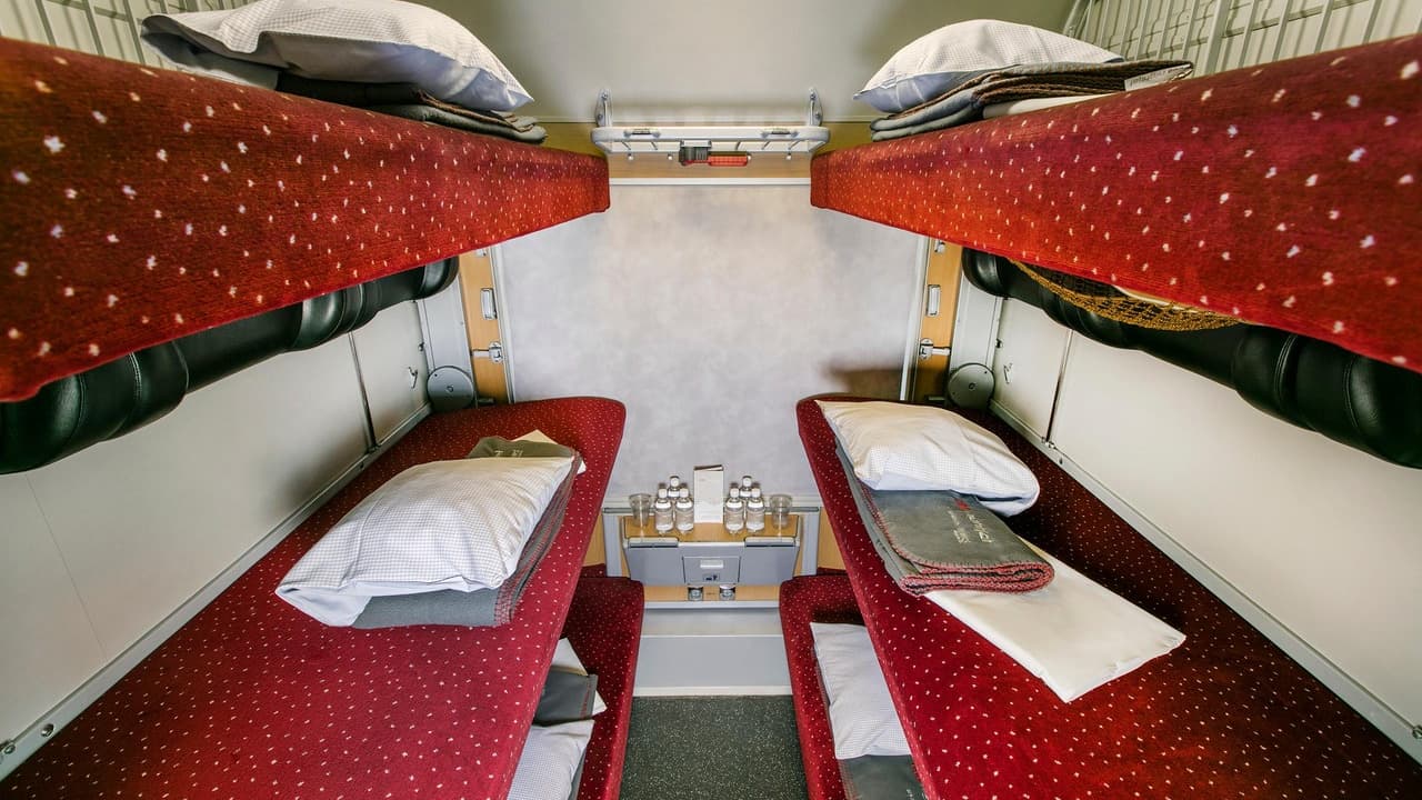 Les voitures couchette d'ÖBB pour le Paris-Berlin