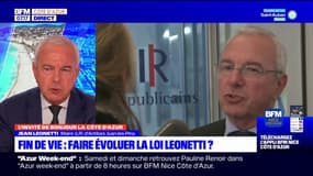 Fin de vie: Jean Leonetti  maire d'Antibes, est pour "le débat" autour de la loi Leonetti mais contre le suicide assisté