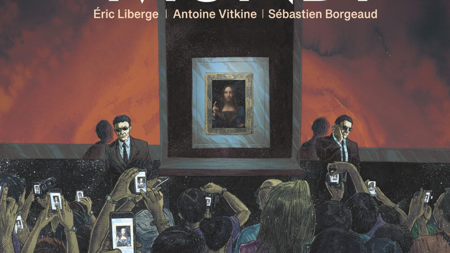 La couverture de la BD "Salvator Mundi: la folle histoire du tableau le plus cher du monde"