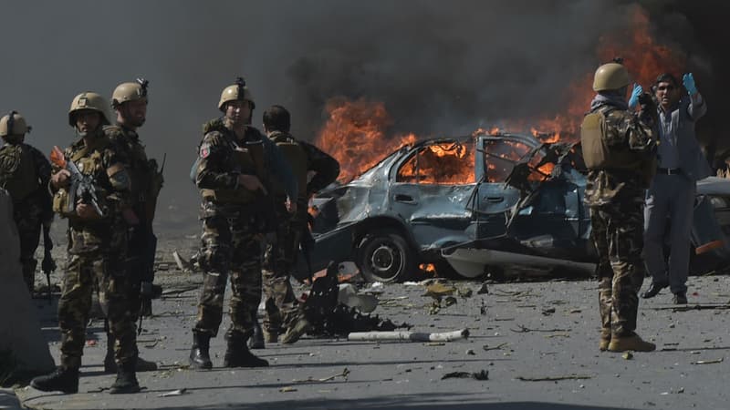 Attaque à la voiture piégée le 31 mai 2017 à Kaboul, en Afghanistan