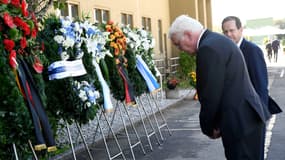 L'hommage du président allemand Frank-Walter Steinmeier aux victimes israéliennes des JO de Munich 1972