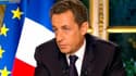 Nicolas Sarkozy jeudi soir à la télévision.