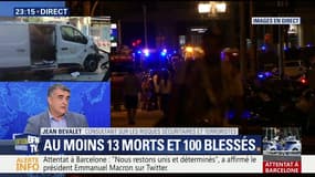 Attaque terroriste à Barcelone: le conducteur du van est en fuite