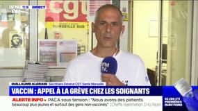 Pour le secrétaire général CGT Hôpitaux Sud à Marseille, la grève des soignants vient "des conditions de travail qui continuent de se dégrader" 