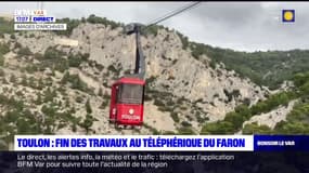 Toulon: fin des travaux au téléphérique du Faron