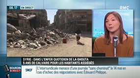 "Il y a une grande partie de la population qui a fui, ils sont dans des camps de réfugiés dans la région de Damas"