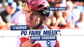 Tour de France : "J'aurais pu faire mieux", Coquard frustré par sa 10e place
