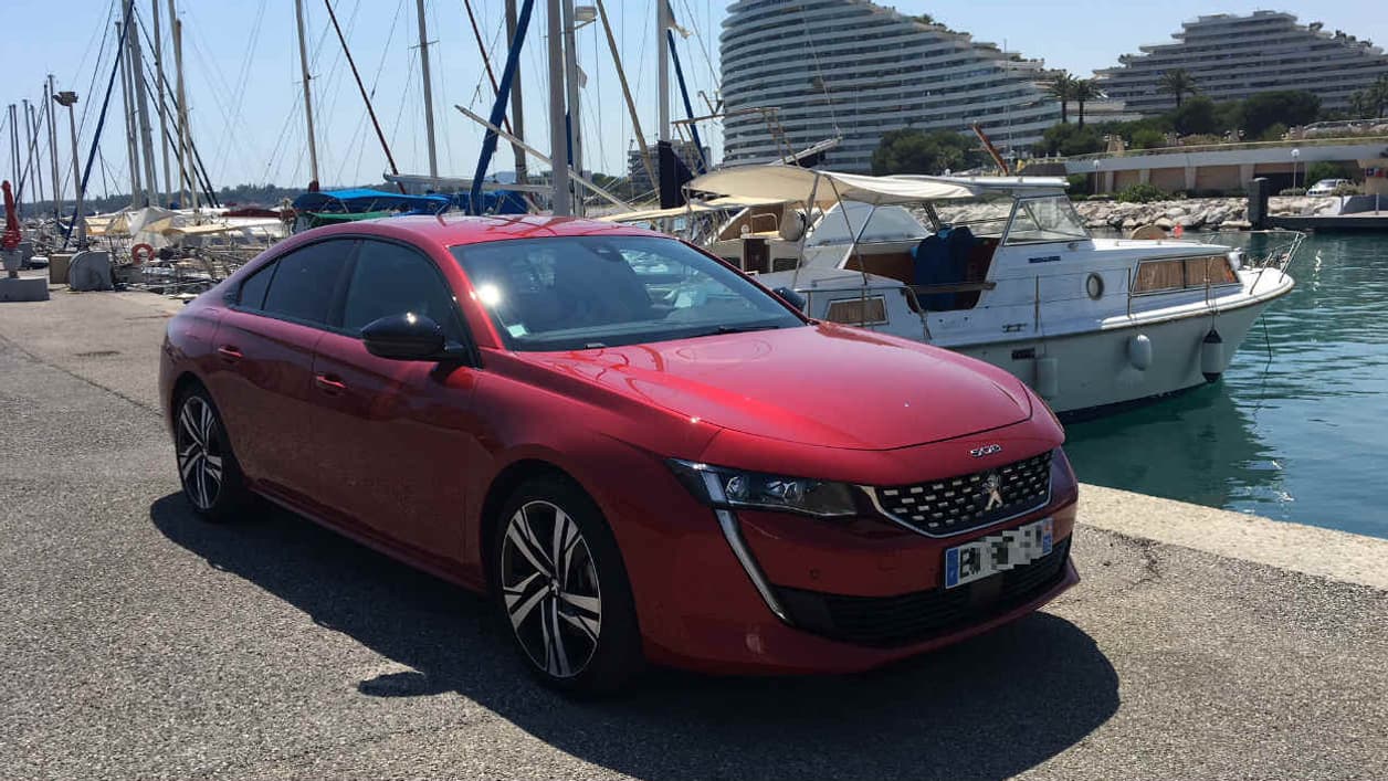 La nouvelle 508 lors de notre essai en juin dernier.