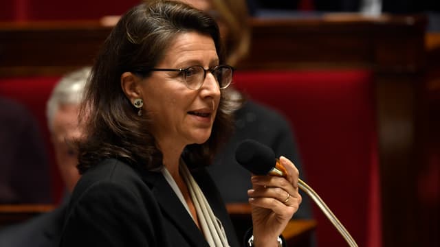 La ministre de la Santé Agnès Buzyn, le 4 octobre 2017 à l'Assemblée nationale à Paris.