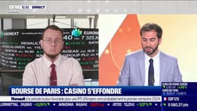 Casino s'effondre à la bourse de Paris