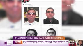 Un membre présumé de la mafia italienne interpellé