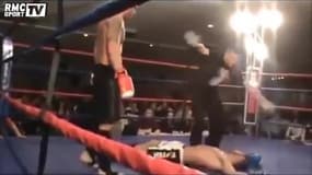 Kick-boxing : il se met K-O tout seul !