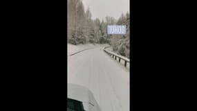 Minute par Minute: nos reporters se sont rendus dans l'Est de la France, touché par de fortes chutes de neige 