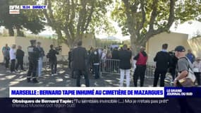 Marseille: Bernard Tapie inhumé au cimetière de Mazargues