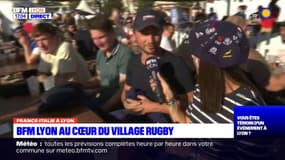 France-Italie: les supporters rassemblés au village rugby avant le match