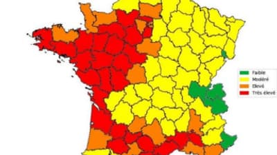 La "Météo des forêts" si elle était mise en place le 18 juillet 20222 La "Météo des forêts" si elle était mise en place le 18 juillet 20222