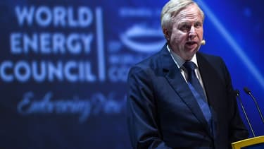 Le directeur général de BP, Bob Dudley, lors du 23e congrès mondial de l'énergie.