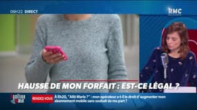 J'ai constaté une hause du prix de mon forfait téléphonique: est-ce légal ? 