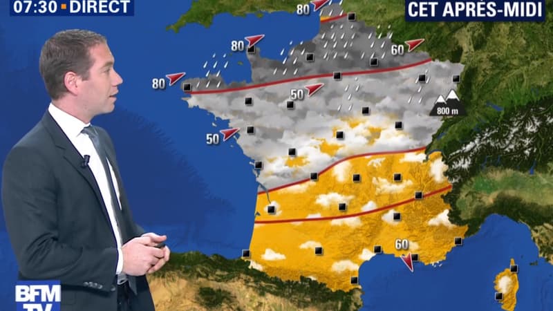 La météo de ce lundi 27 novembre 2017