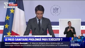 Gabriel Attal: "Il y a un risque non négligeable de reprise de l'épidémie"