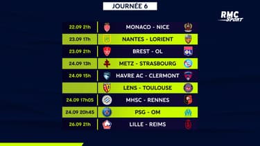 Ligue 1 : Le programme tv complet de la 6e journée avec PSG - OM