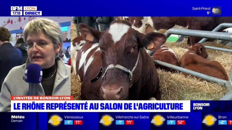 Salon de l'agriculture: rigotte et Beaujolais pour représenter le Rhône