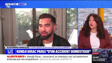Kendji Girac blessé par balle: le chanteur parle "d'un accident domestique"