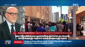 "Le racisme est encré en l'Homme, il n'a pas de couleur. Ce n'est pas l'apanage du blanc"  Me Alain Jakubowicz, président d’honneur de la Licra 