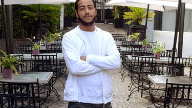 Le rappeur Lacrim, en août 2014 à Paris.