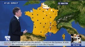 La météo pour ce samedi 17 juin 2017