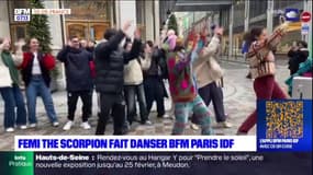 Femi The Scorpion fait danser Paris