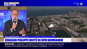 Edouard Philippe souhaite "bon vent" à BFM Normandie