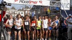 Le monde de la course à pied solidaire de Boston