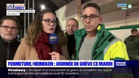 Journée de grève ce mardi à la brasserie Heineken de Schiltigheim 